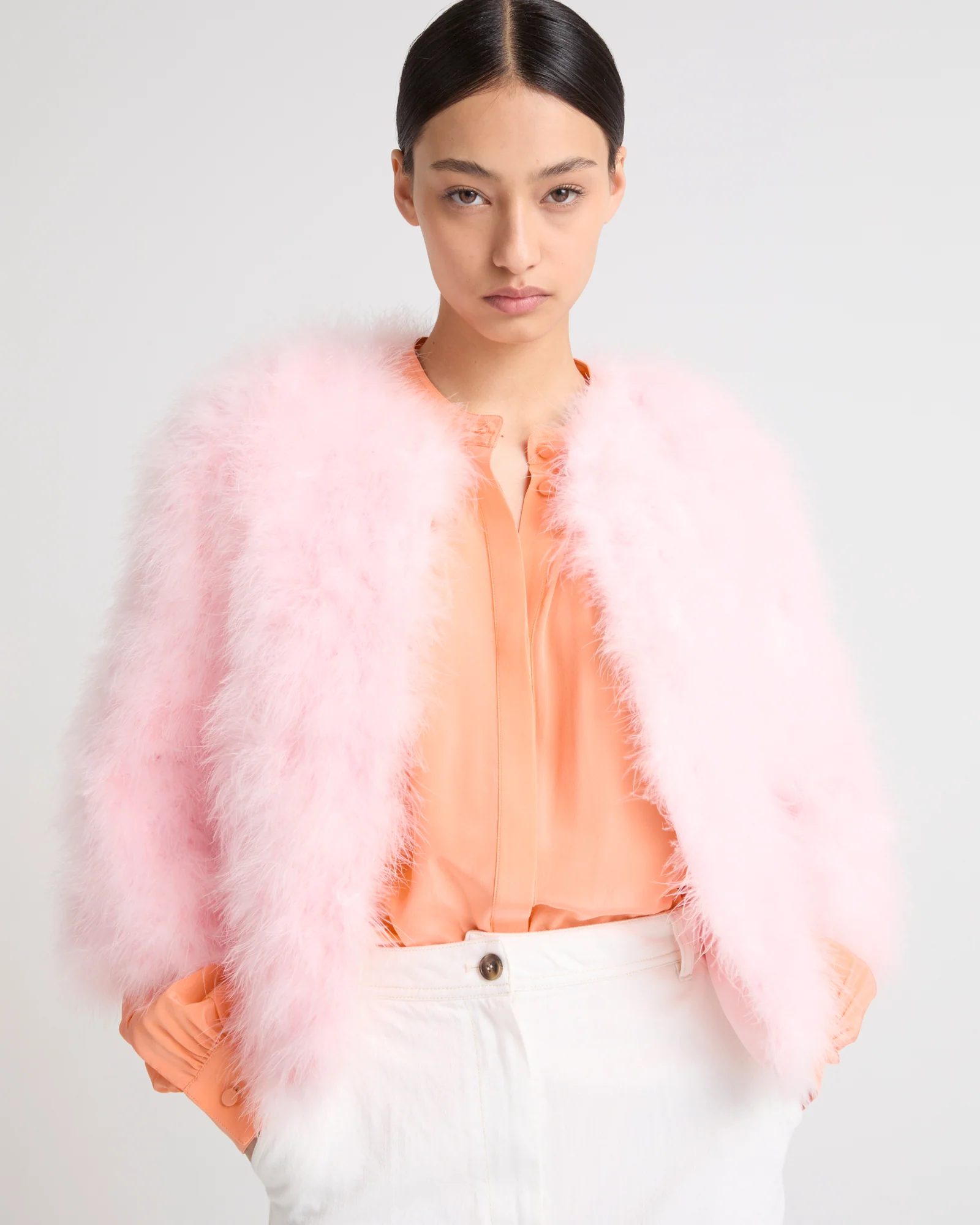 Short feather jacket – Image 2