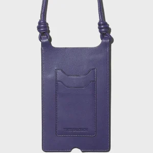 Phone case in lamb leather