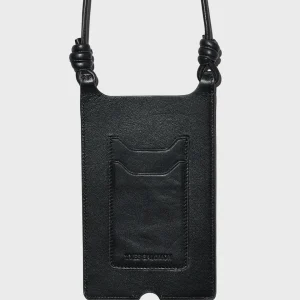 Phone case in lamb leather