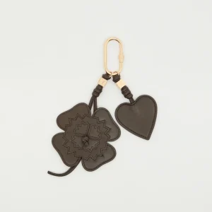 Clover bag charm / keyring