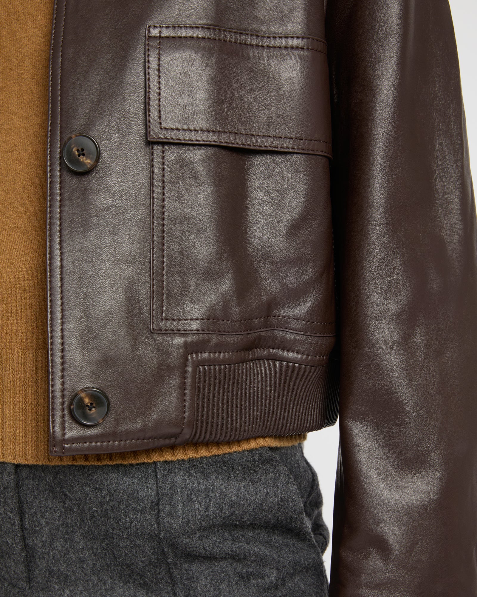 Lamb leather jacket – Image 3