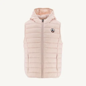 Doudoune sans manches enfant Rose clair Djam
