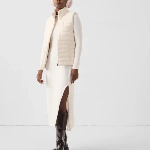 Doudoune sans manches Naturel Salla