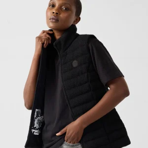 Doudoune sans manches Noir Salla