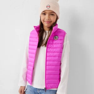 Doudoune sans manches enfant Rose électrique Zoe