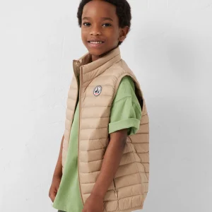 Doudoune sans manches enfant Beige Zoe