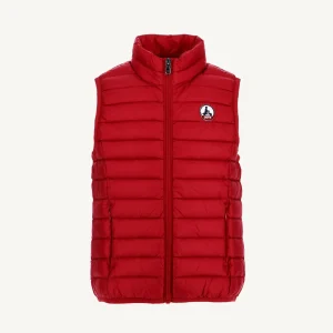 Doudoune sans manches enfant Rouge Zoe