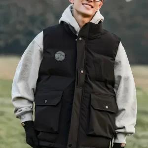 Doudoune sans manche matelassée homme