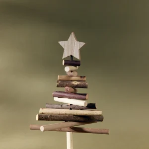 Arbre en bois 2 tons - petit