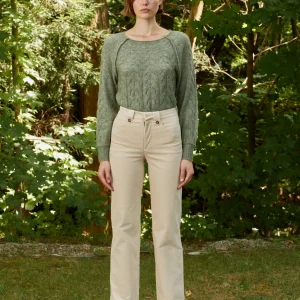 Pantalon corduroy à jambe droite