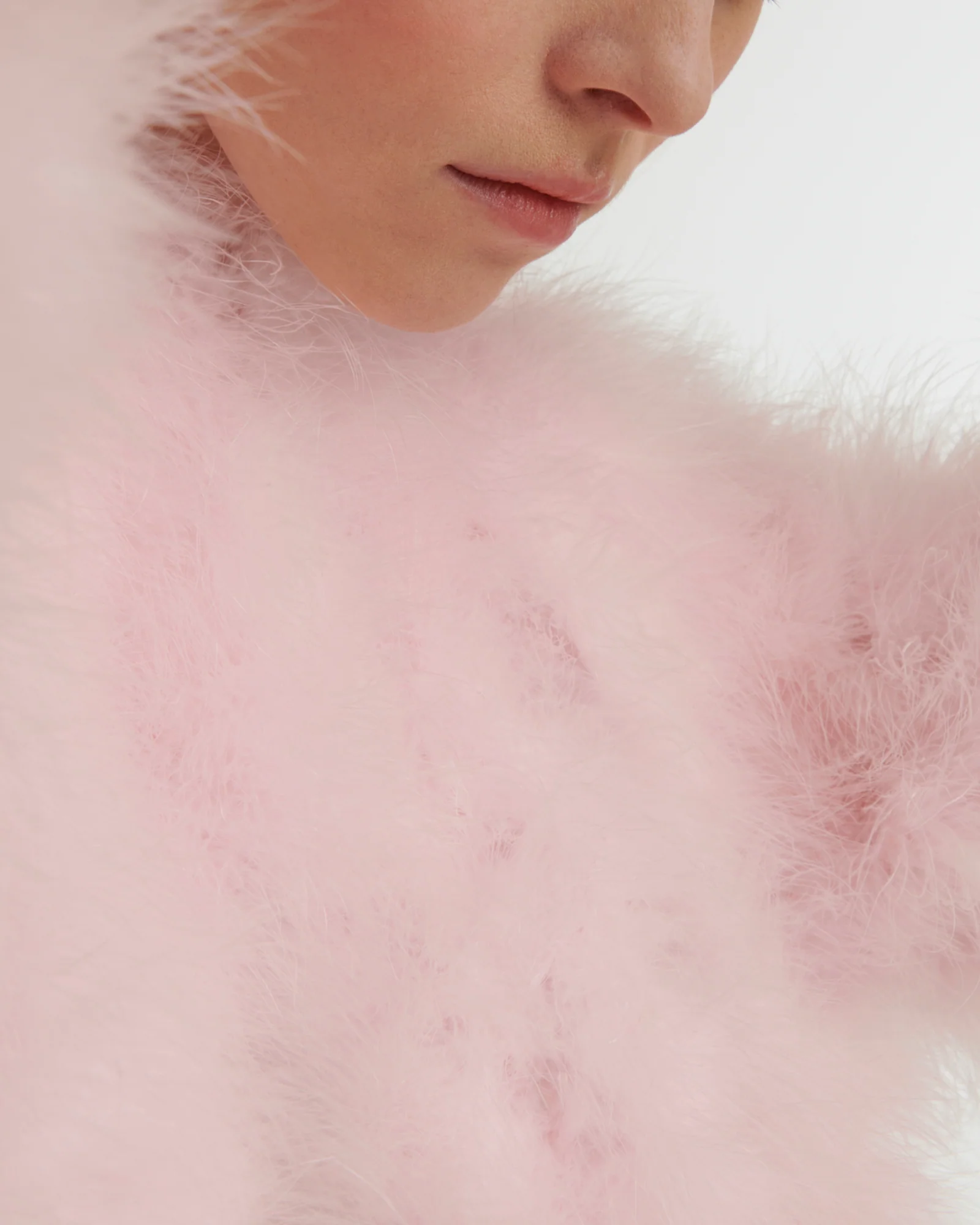 Cropped feather jacket – Image 3