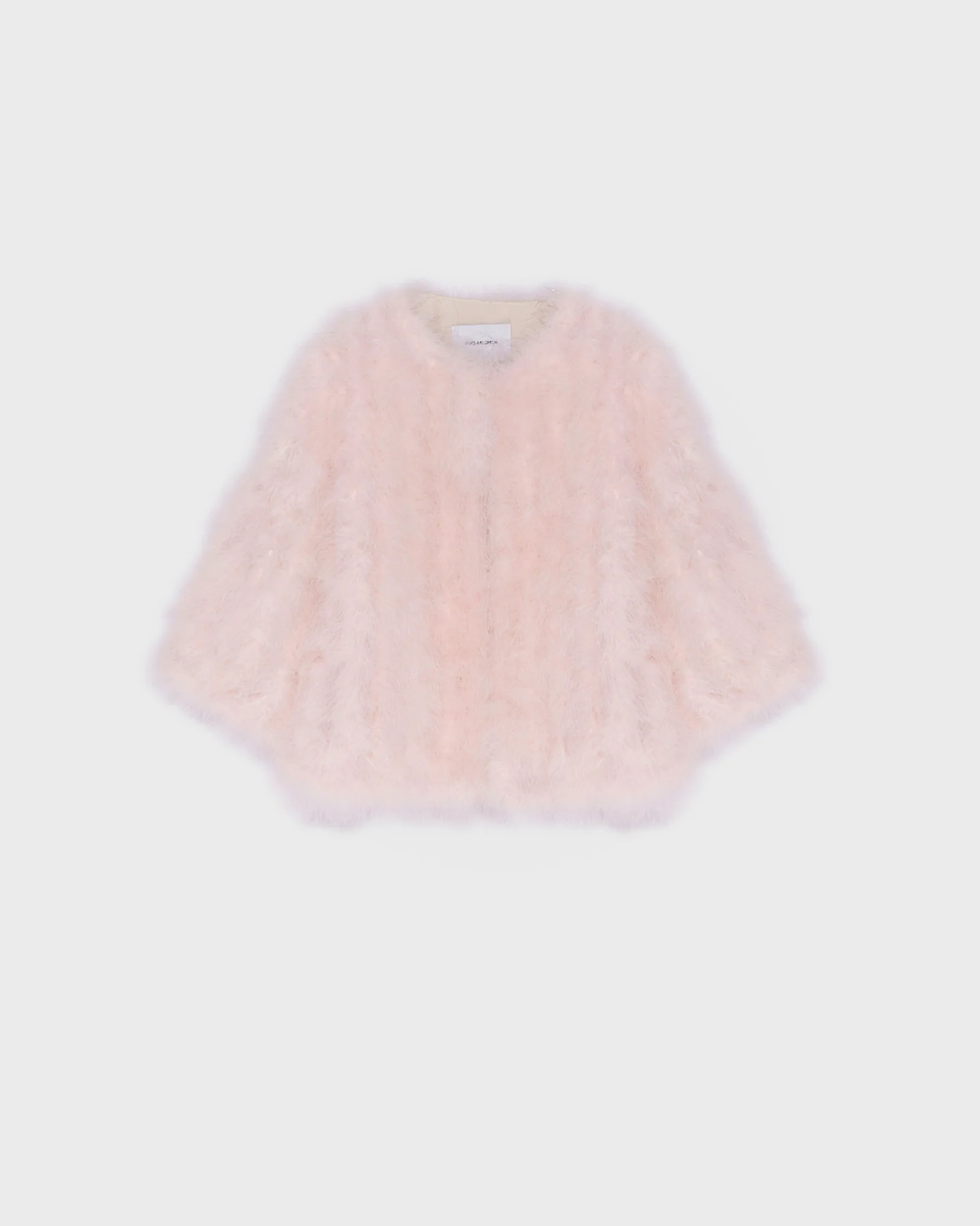 Cropped feather jacket – Image 4