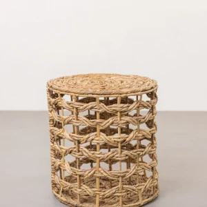 Pouf en jacinthe d'eau