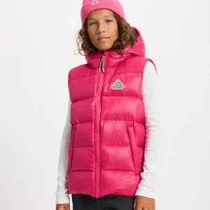 Doudoune sans manches enfant Pyrenex John fuchsia