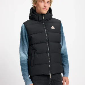 Doudoune sans-manche Pyrenex Spoutnic à capuche amovible noire