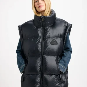 Doudoune sans manches made in Saint-Sever Pyrenex Arbatan noire