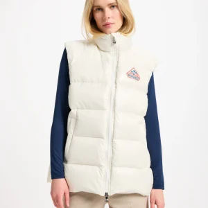 Doudoune sans-manche unisexe Pyrenex John blanche