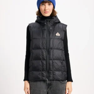 Doudoune légère sans manches pour femme Bassia noire