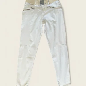 HIGH - JEAN BLANC CEINTURE T.38