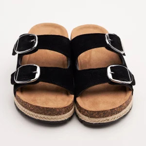 Sandales à talons compensés