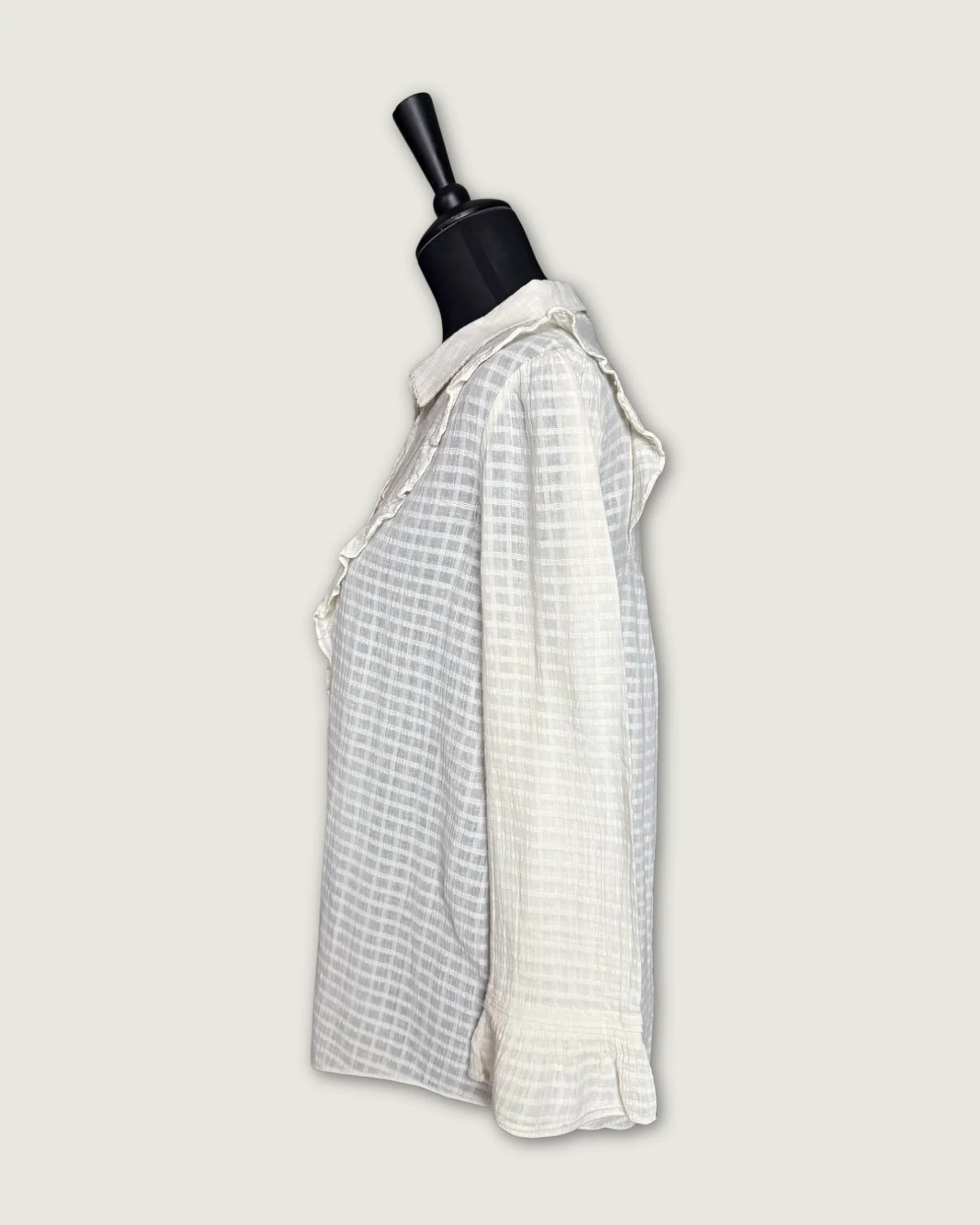 BA&SH - BLOUSE ECRU T.1 – Image 2