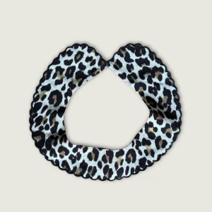 CLAUDIE PIERLOT - COL CLAUDINE LEOPARD