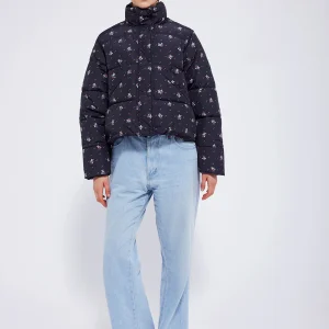 Doudoune Roseanna Lodge Print charbon