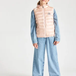 Doudoune sans-manche enfant Pyrenex Cheslin Peach whip