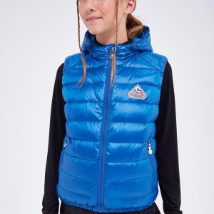 Doudoune sans-manche enfant Pyrenex Cheslin Adriatic