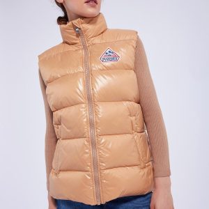 Doudoune sans-manche unisexe Pyrenex John Iced coffee