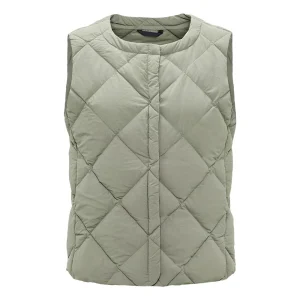 Doudoune fine sans-manches femme Pyrenex Nacre Mermaid