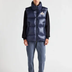 Doudoune sans-manche Barry en duvet naturel Amiral