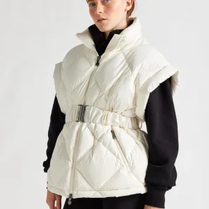 Doudoune sans manche femme Pyrenex Diana Milk