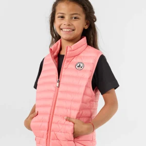Doudoune sans manches enfant Vibrant pink Zoe