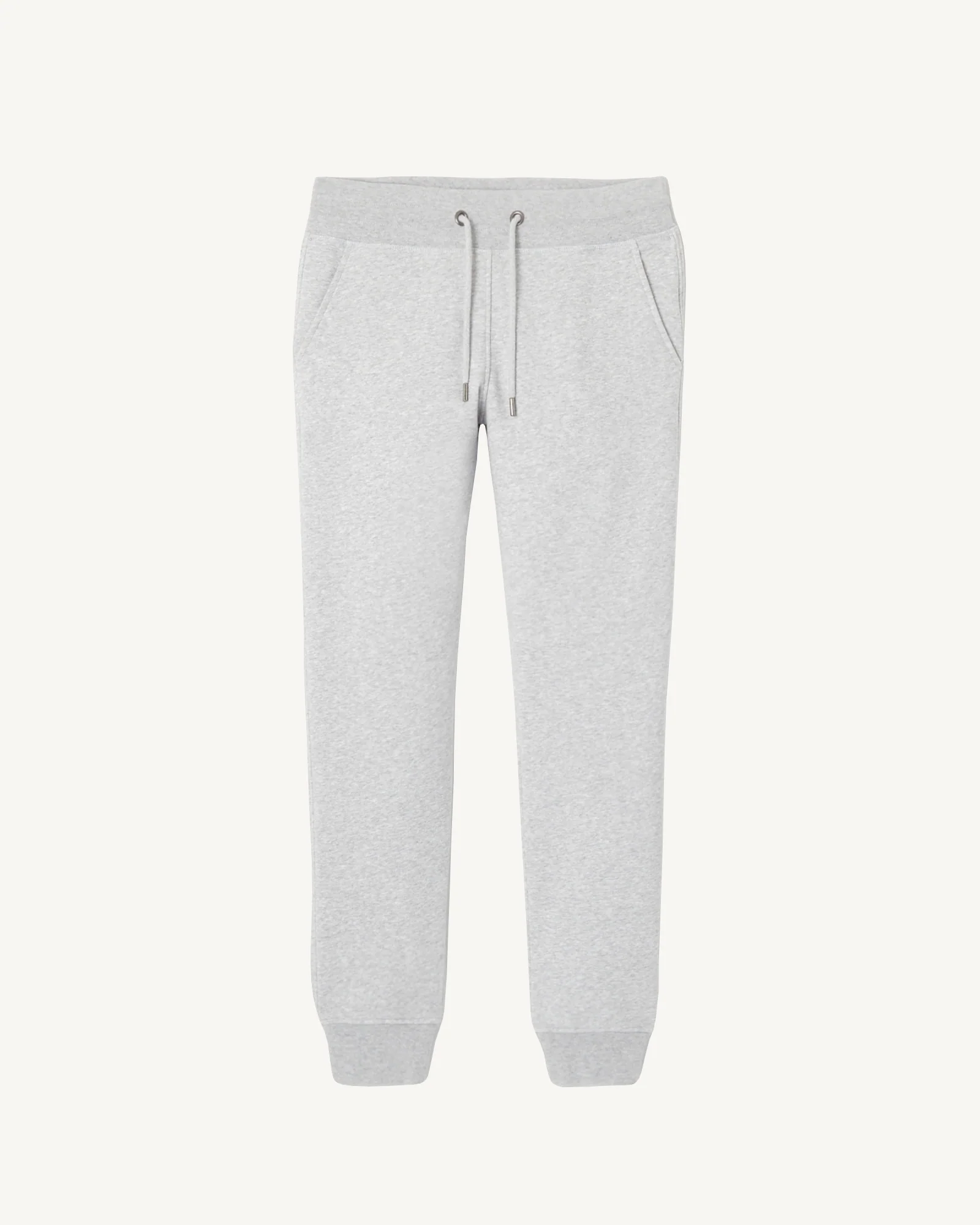 Pantalon de sport femme en coton biologique Gris chiné Valparaiso – Image 2