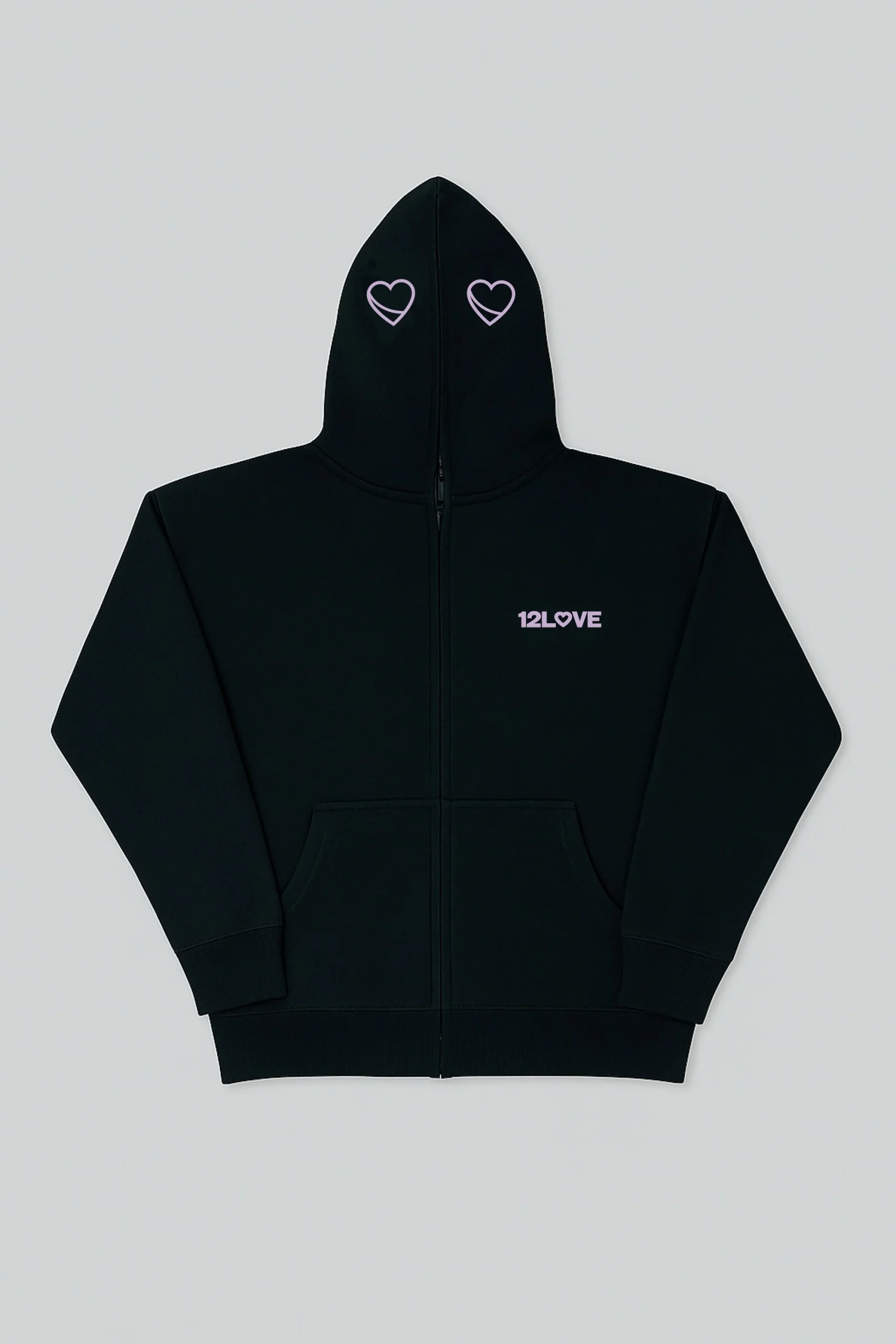Full-Zip Noir