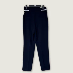 CLAUDIE PIERLOT - PANTALON PINCES BLEU T.S