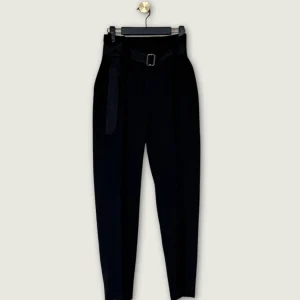 CLAUDIE PIERLOT - PANTALON PINCES NOIR T.36