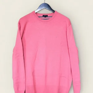 EDEN PARK - PULL ROSE LAINE/COTON T.XL