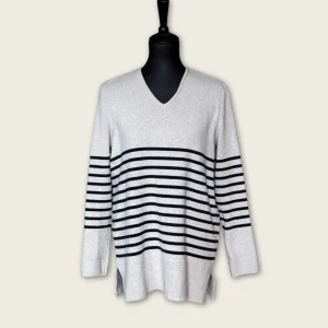 SAINT JAMES - PULL LAINE ET CACHEMIRE T.40