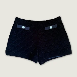 CLAUDIE PIERLOT - SHORT VELOURS MATELASSE T.38